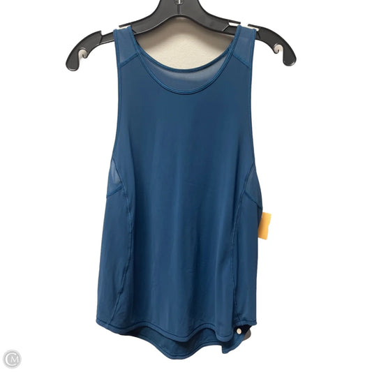 Athletic Tank Top By Lululemon In Navy, Size: M