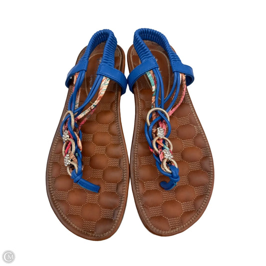 Sandals Flats By Spring Step In Multi-colored, Size: 8.5