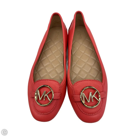Shoes Flats By Michael By Michael Kors In Orange, Size: 8
