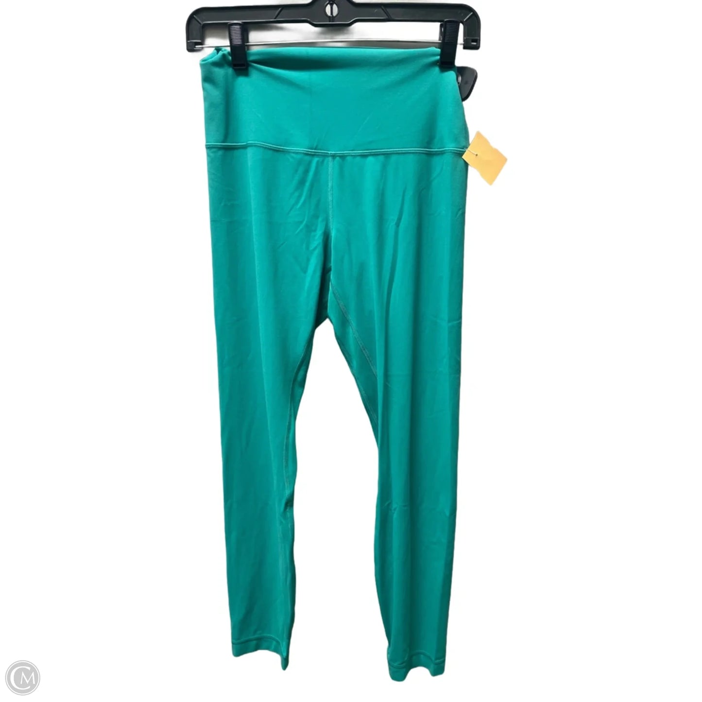 Athletic Leggings By Lululemon In Green, Size: 8
