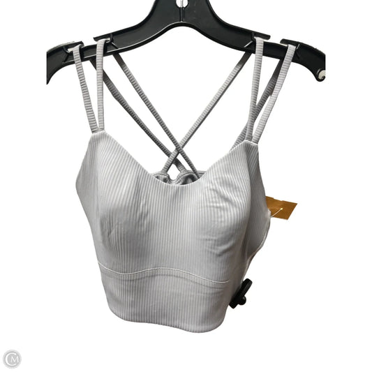 Athletic Bra By Lululemon In Grey, Size: 10