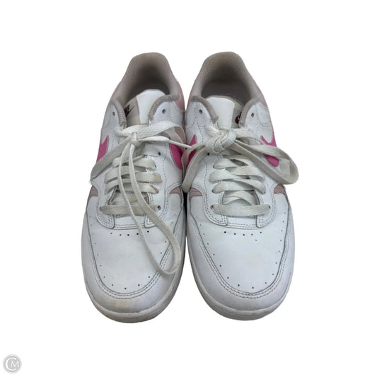 Shoes Sneakers By Nike In Pink & White, Size: 8.5