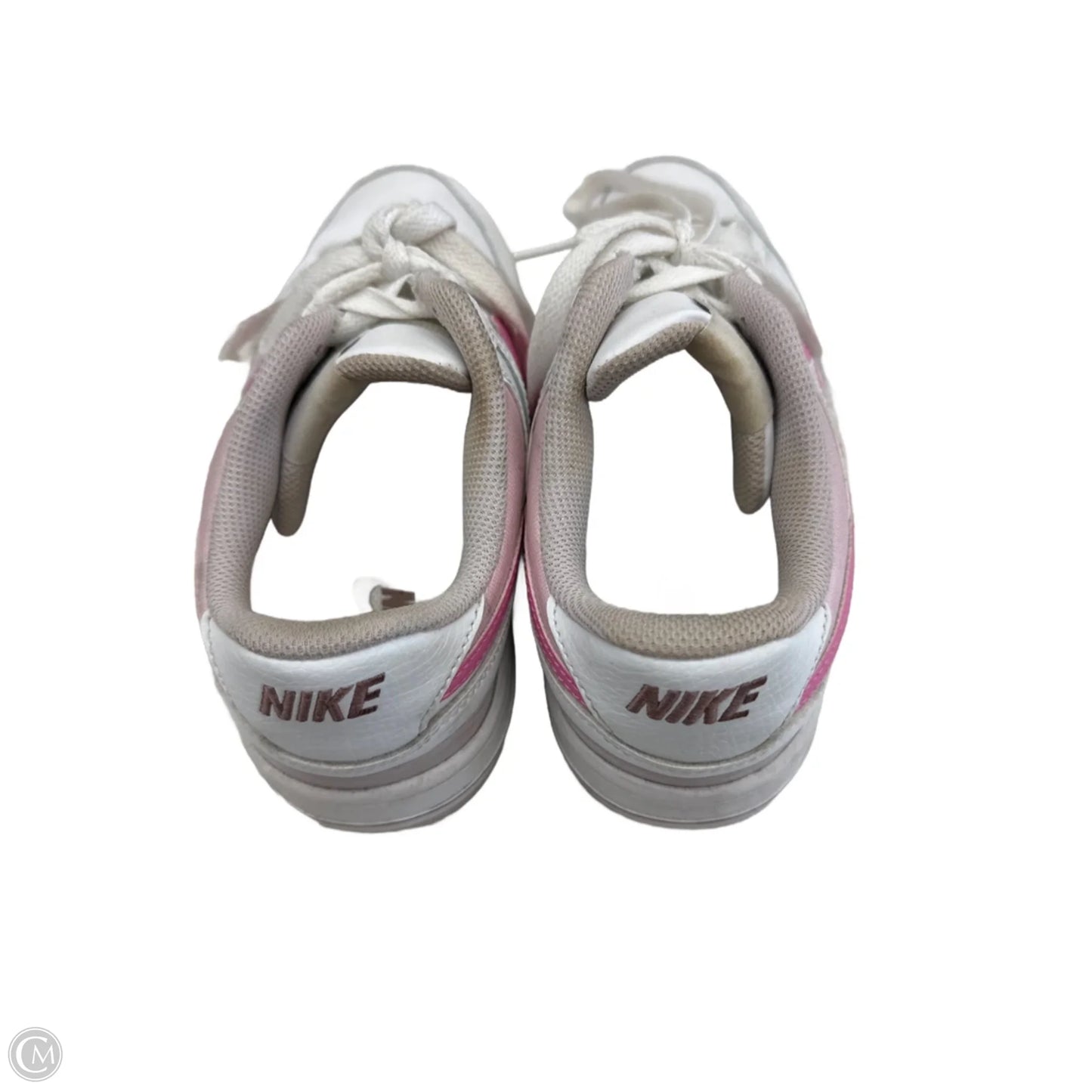 Shoes Sneakers By Nike In Pink & White, Size: 8.5