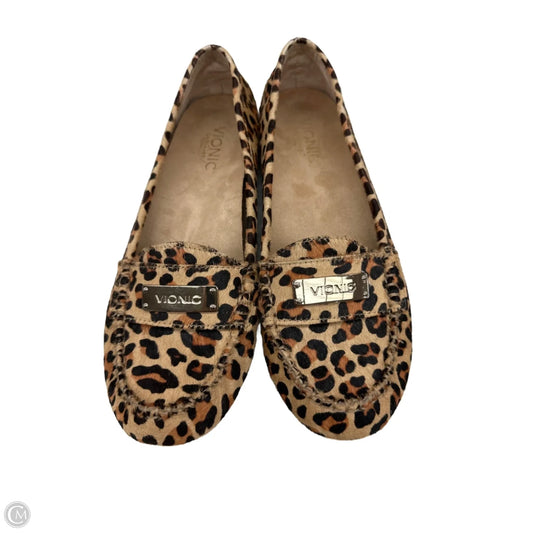 Shoes Flats By Vionic In Animal Print, Size: 8.5