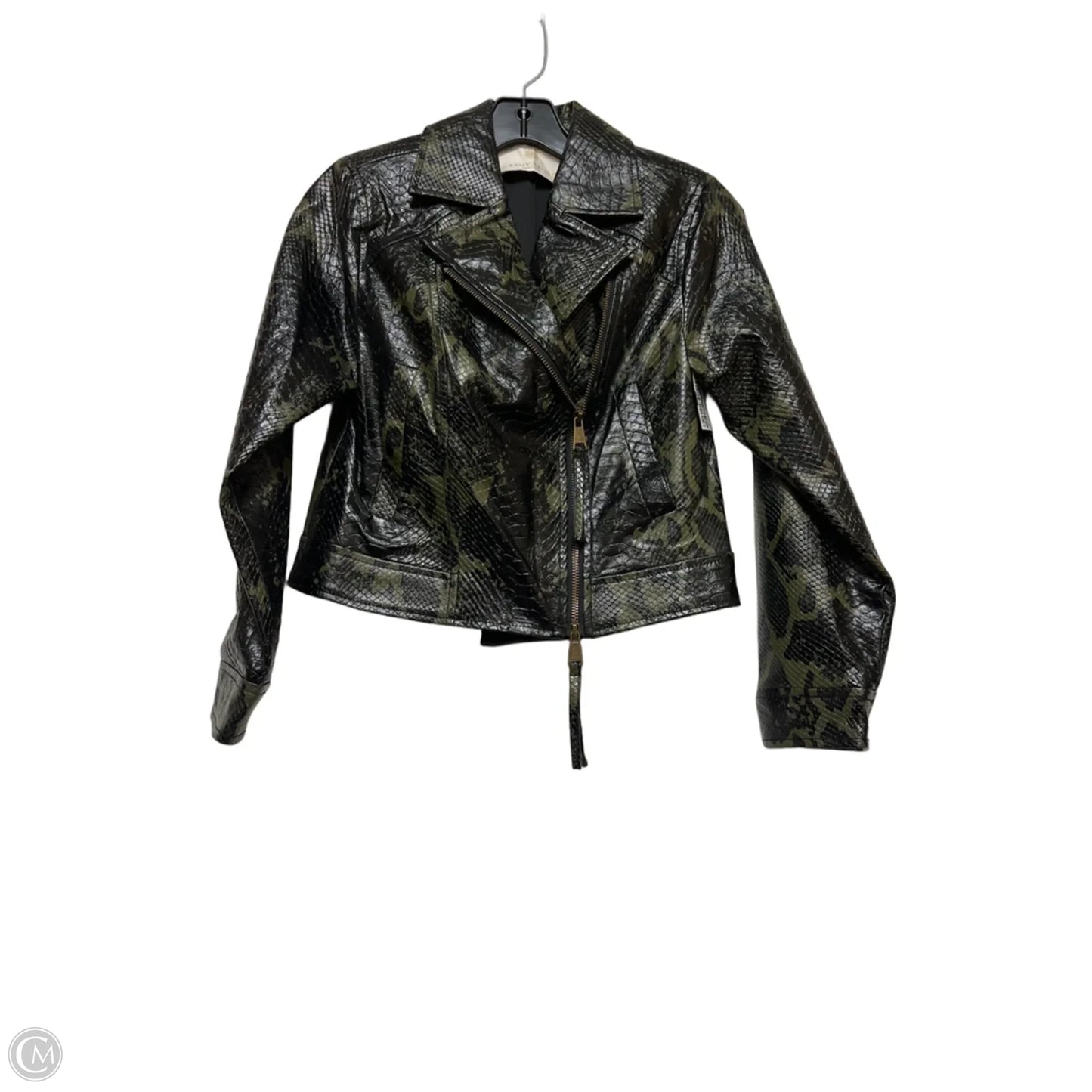 Jacket Moto By Ramy Brook In Snakeskin Print, Size: Xs