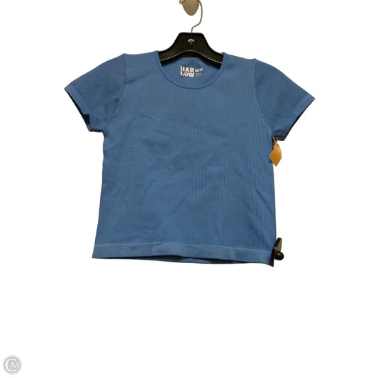 Top Short Sleeve Basic By Clothes Mentor In Blue, Size: M