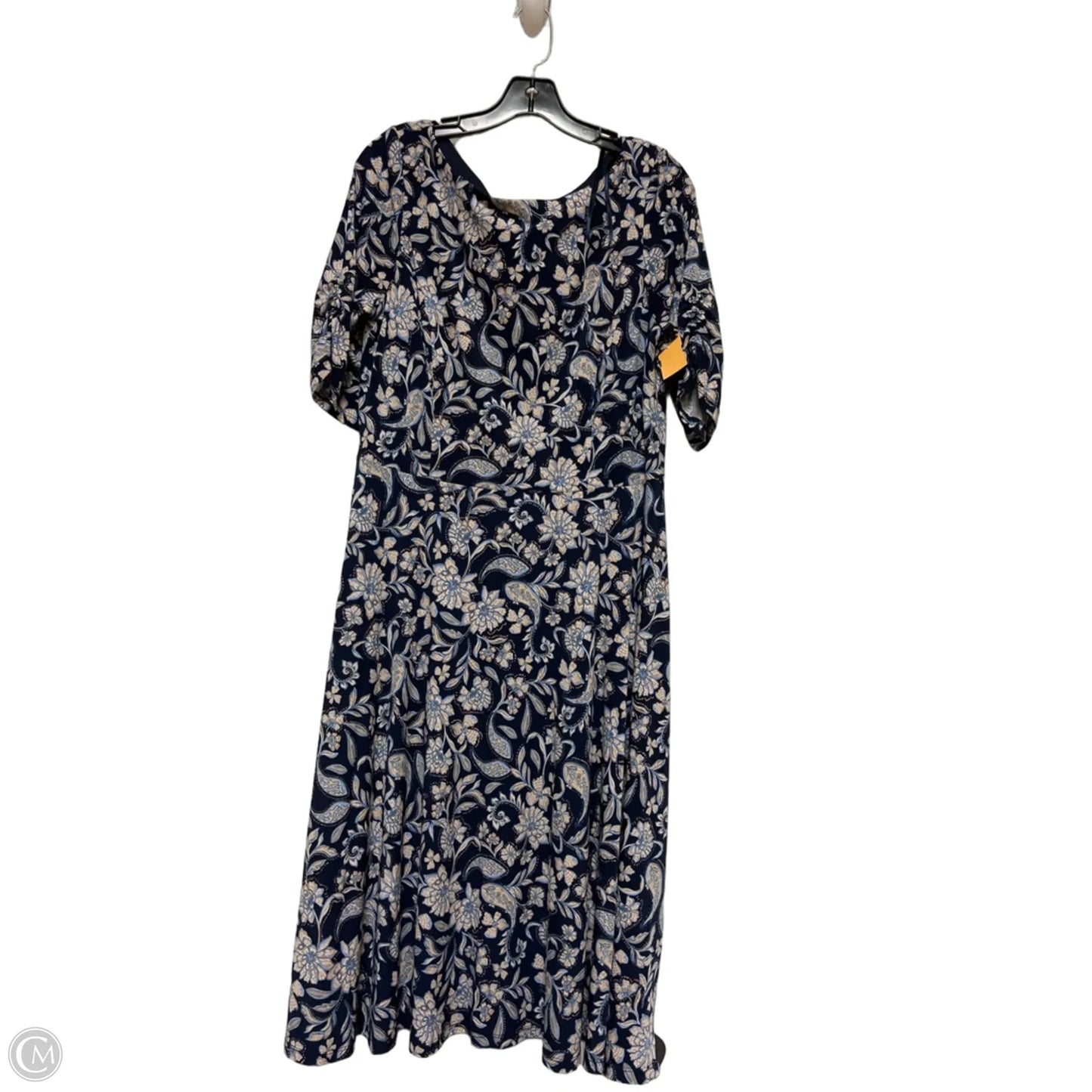 Dress Casual Midi By Jessica Howard In Floral Print, Size: Xl