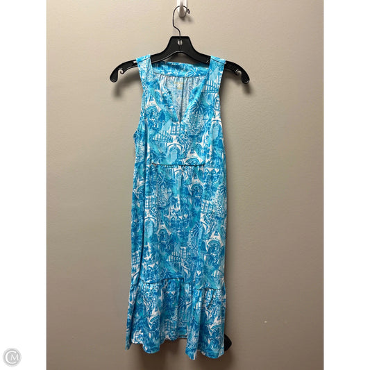 Dress Designer By Lilly Pulitzer In Blue, Size: Xs