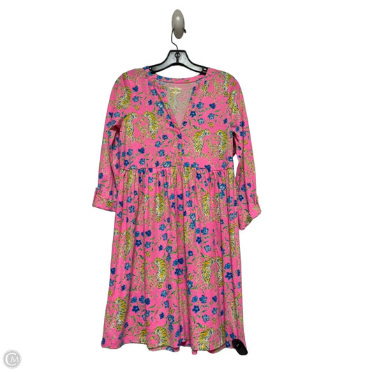 Dress Designer By Lilly Pulitzer In Animal Print, Size: Xs