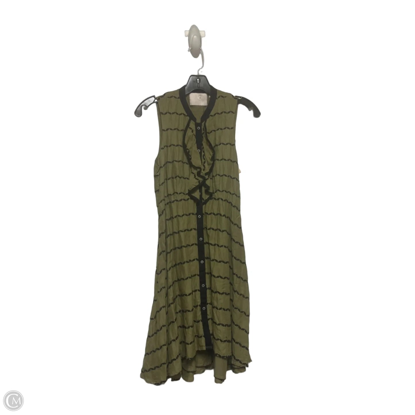Dress Casual Short By Postmark In Black & Green, Size: Xxs