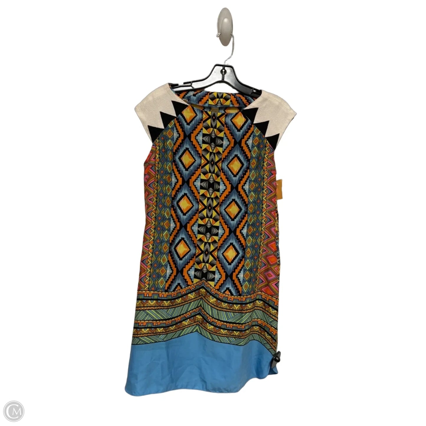 Dress Casual Short By Farm Rio In Geometric Pattern, Size: M