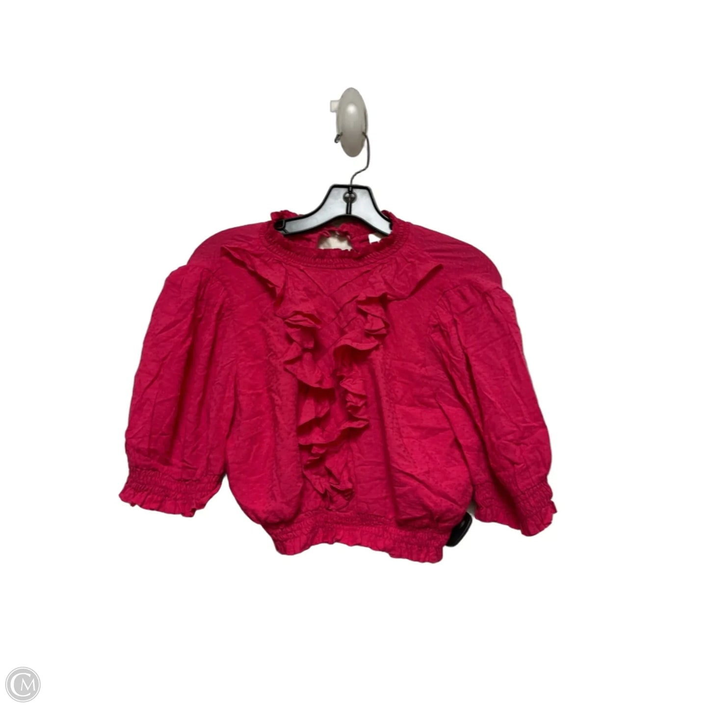 Top Short Sleeve By Clothes Mentor In Pink, Size: Xs
