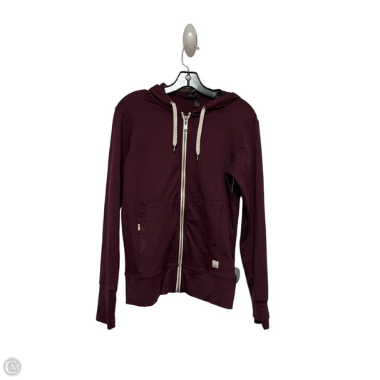 Athletic Sweatshirt Hoodie By Vuori In Purple, Size: S