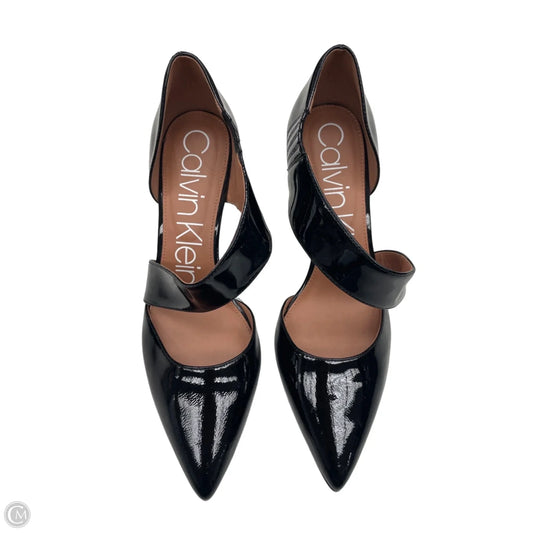 Shoes Heels Stiletto By Calvin Klein In Black, Size: 10