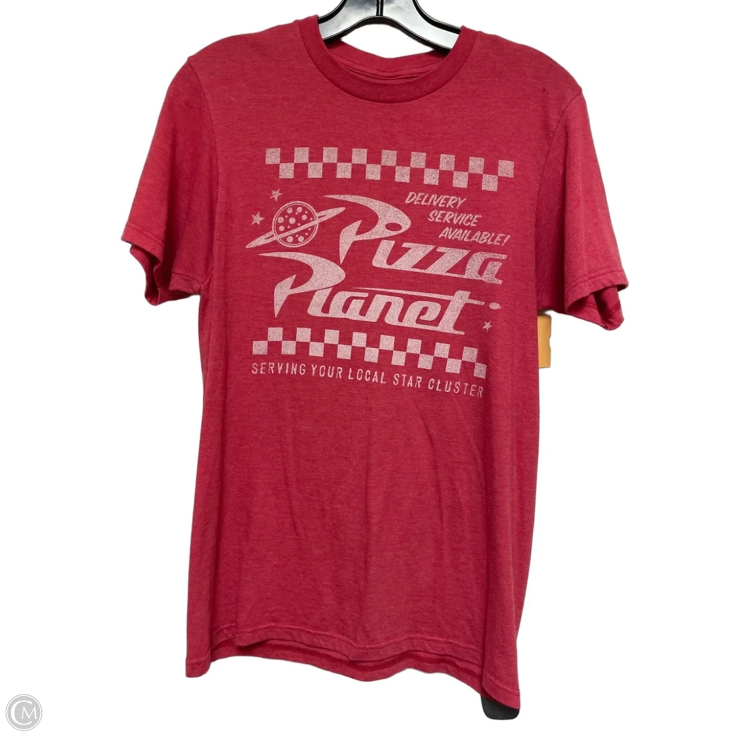 Top Short Sleeve Basic By Disney Store In Red, Size: S