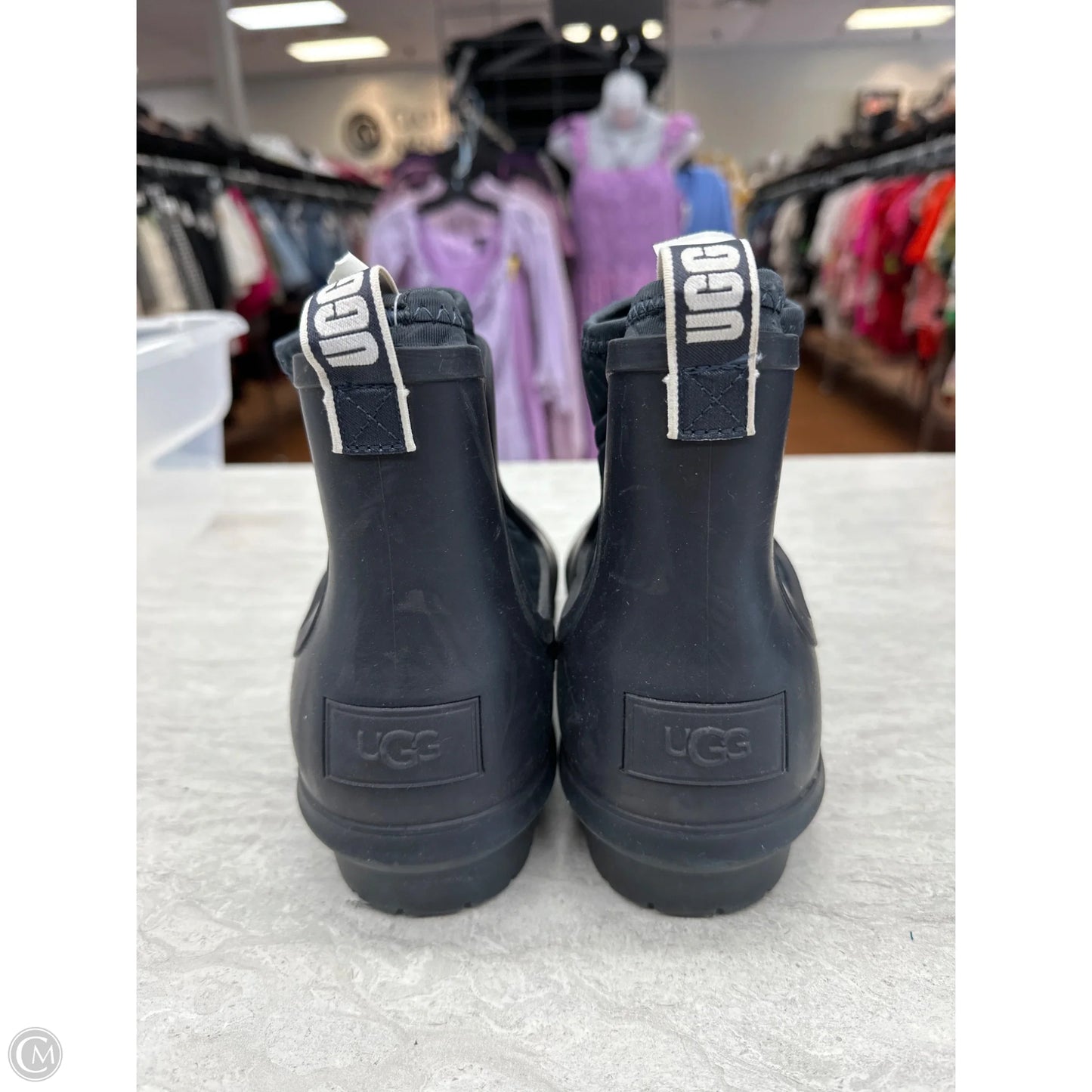 Boots Designer By Ugg In Navy, Size: 9