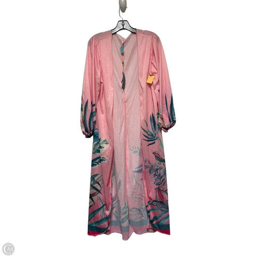 Swimwear Cover-up By Clothes Mentor In Pink, Size: S