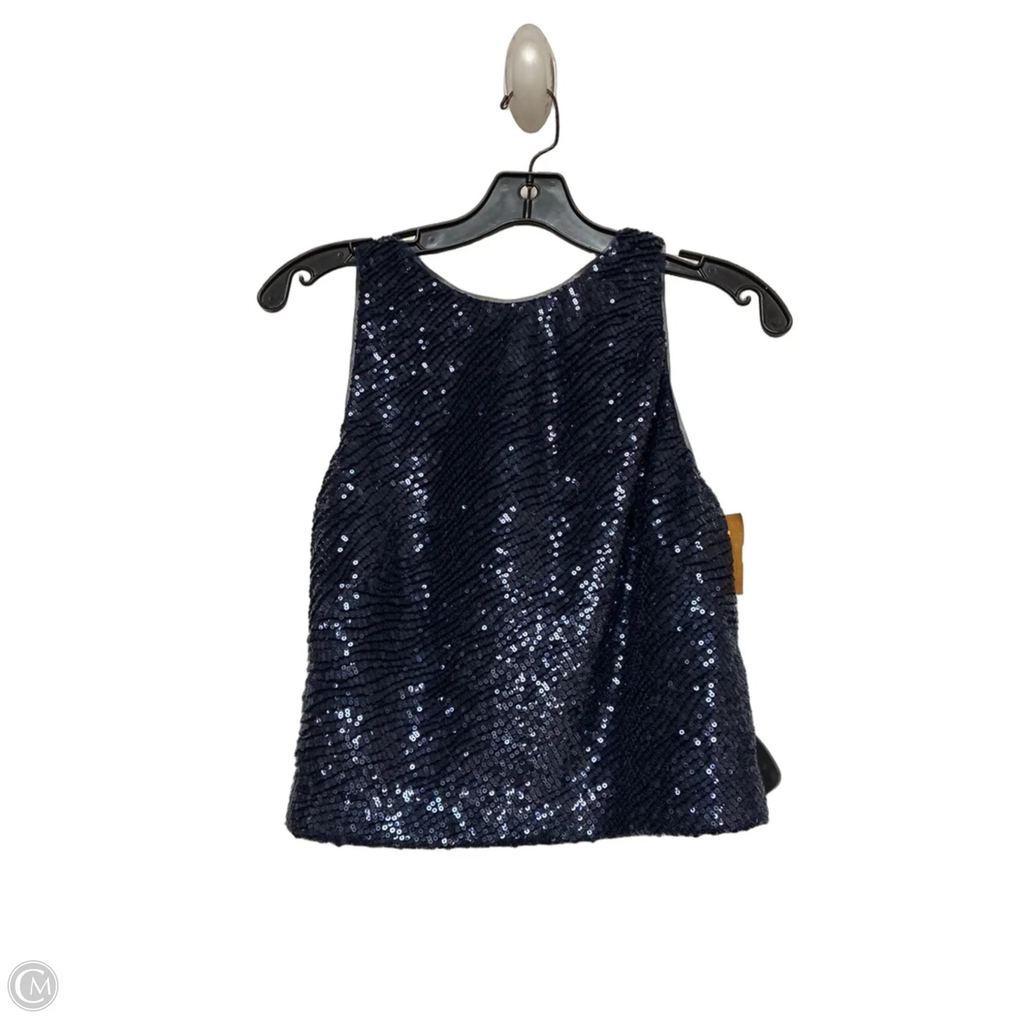 Top Sleeveless By Lauren By Ralph Lauren In Navy, Size: S