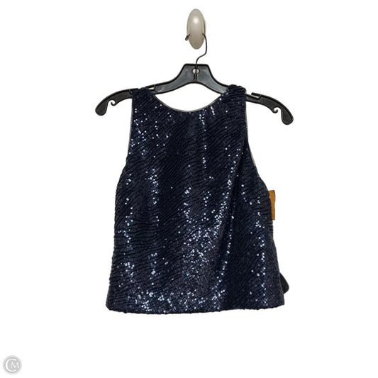 Top Sleeveless By Lauren By Ralph Lauren In Navy, Size: S