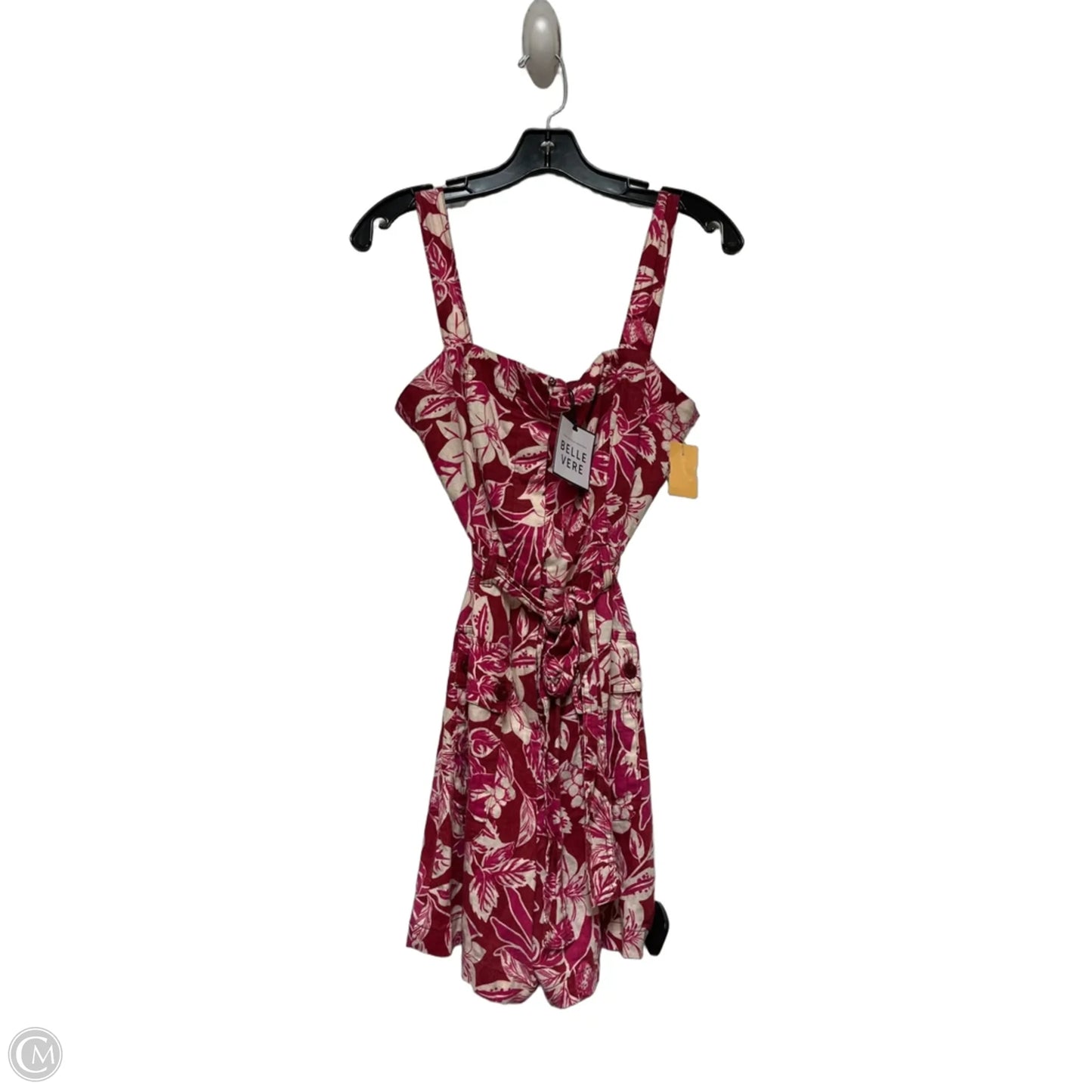 Romper By Clothes Mentor In Floral Print, Size: S