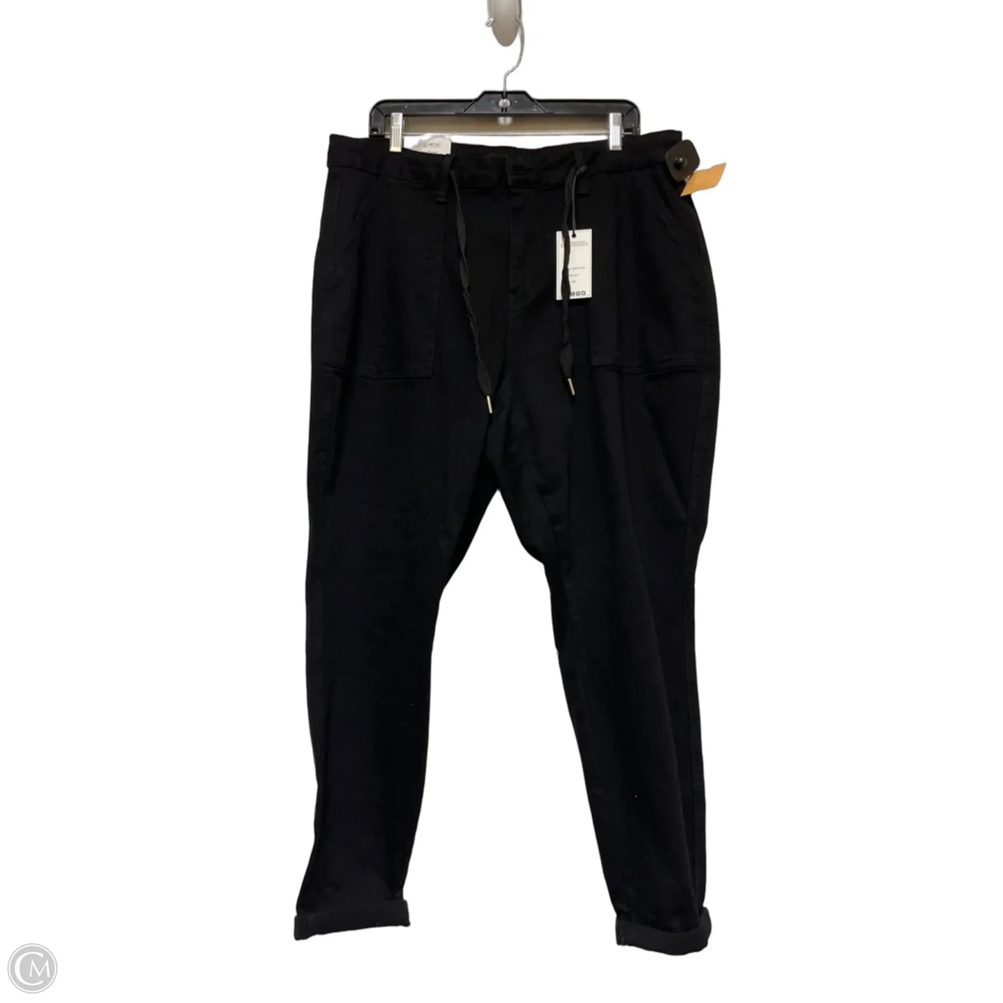 Jeans Skinny By Judy Blue In Black Denim, Size: 18