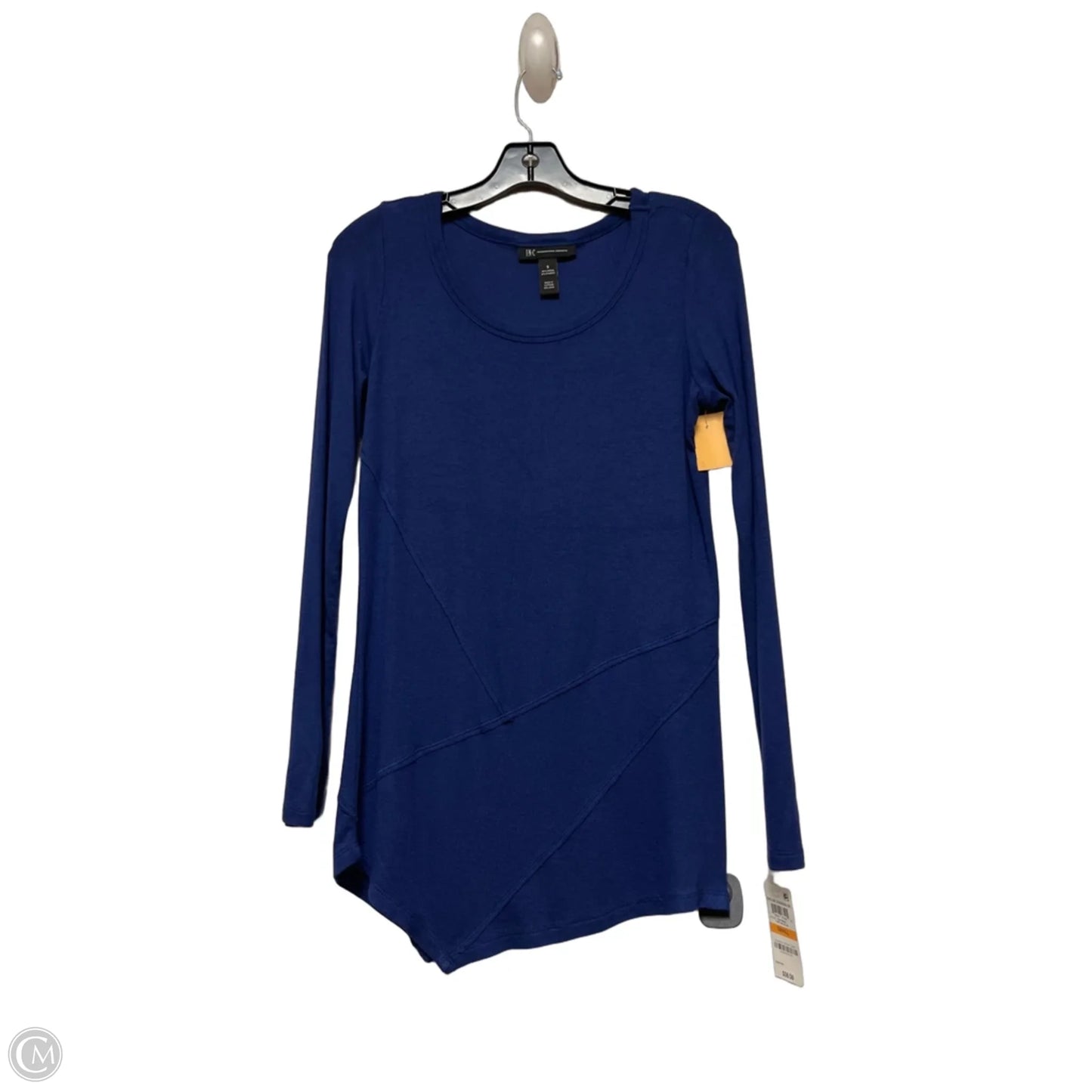 Top Long Sleeve Basic By Inc In Blue, Size: S
