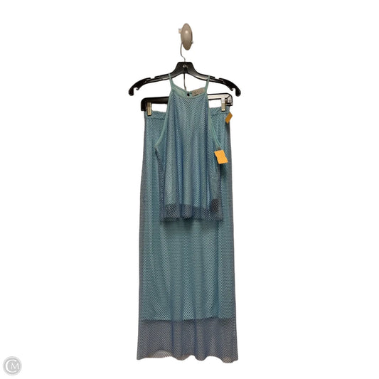 Skirt Set 2pc By Wayf In Blue, Size: 2