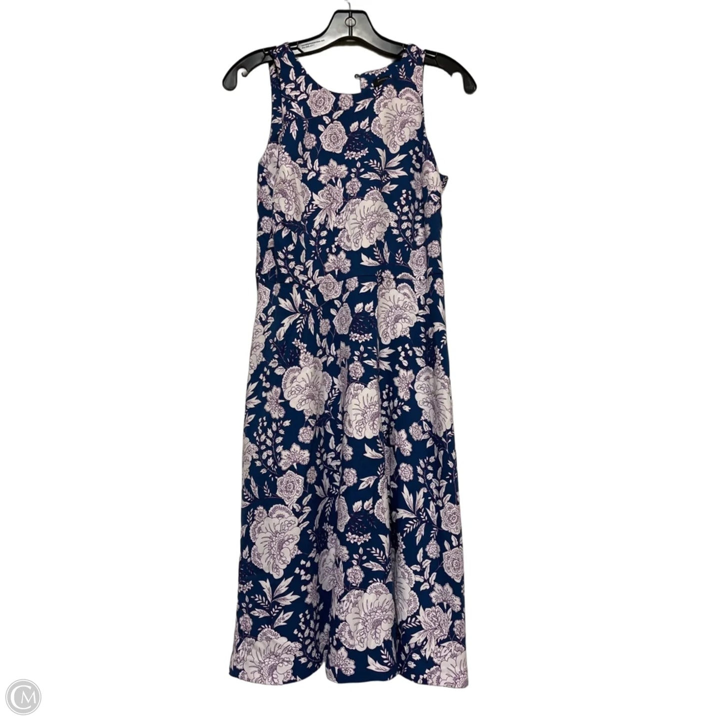 Dress Casual Midi By Banana Republic In Floral Print, Size: Xs