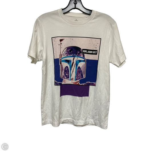 Top Short Sleeve Basic By Uniqlo In White, Size: Xs