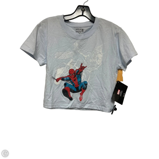 Top Short Sleeve Basic By Disney In Blue, Size: M