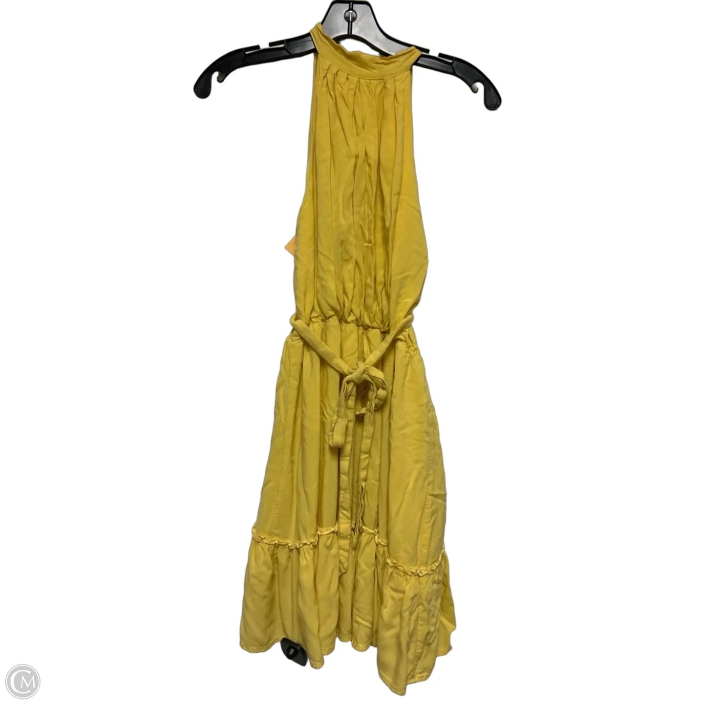 Dress Casual Short By Btfbm In Yellow, Size: S