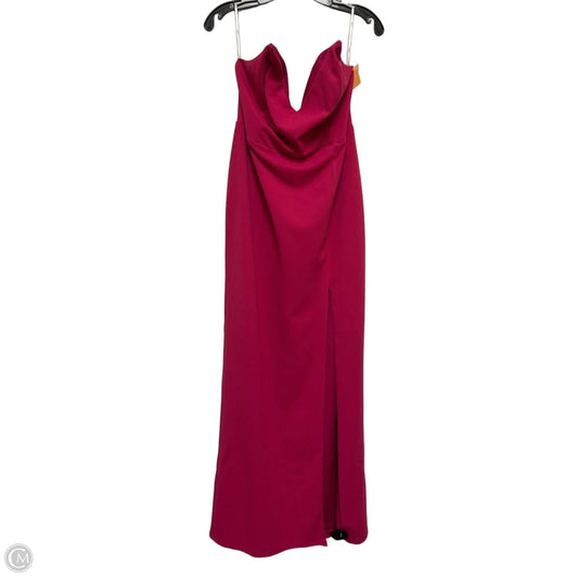 Dress Party Long By Lulus In Pink, Size: Xl