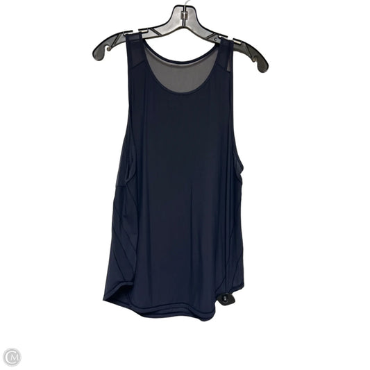 Athletic Tank Top By Lululemon In Navy, Size: M