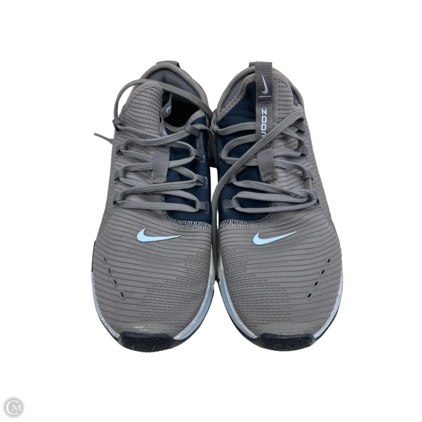 Shoes Athletic By Nike In Blue & Grey, Size: 8