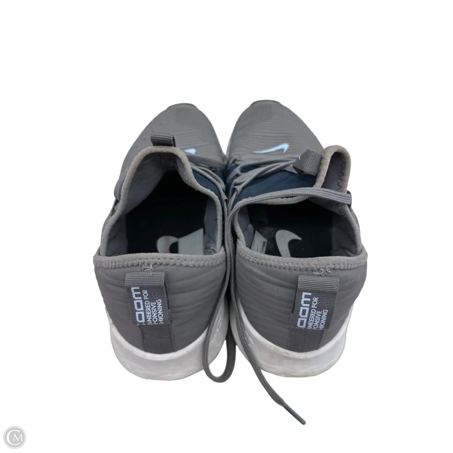 Shoes Athletic By Nike In Blue & Grey, Size: 8