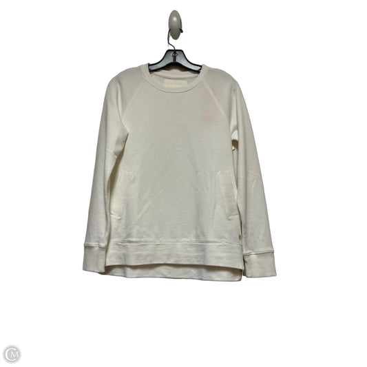Top Long Sleeve Designer By Lilly Pulitzer In White, Size: Xs