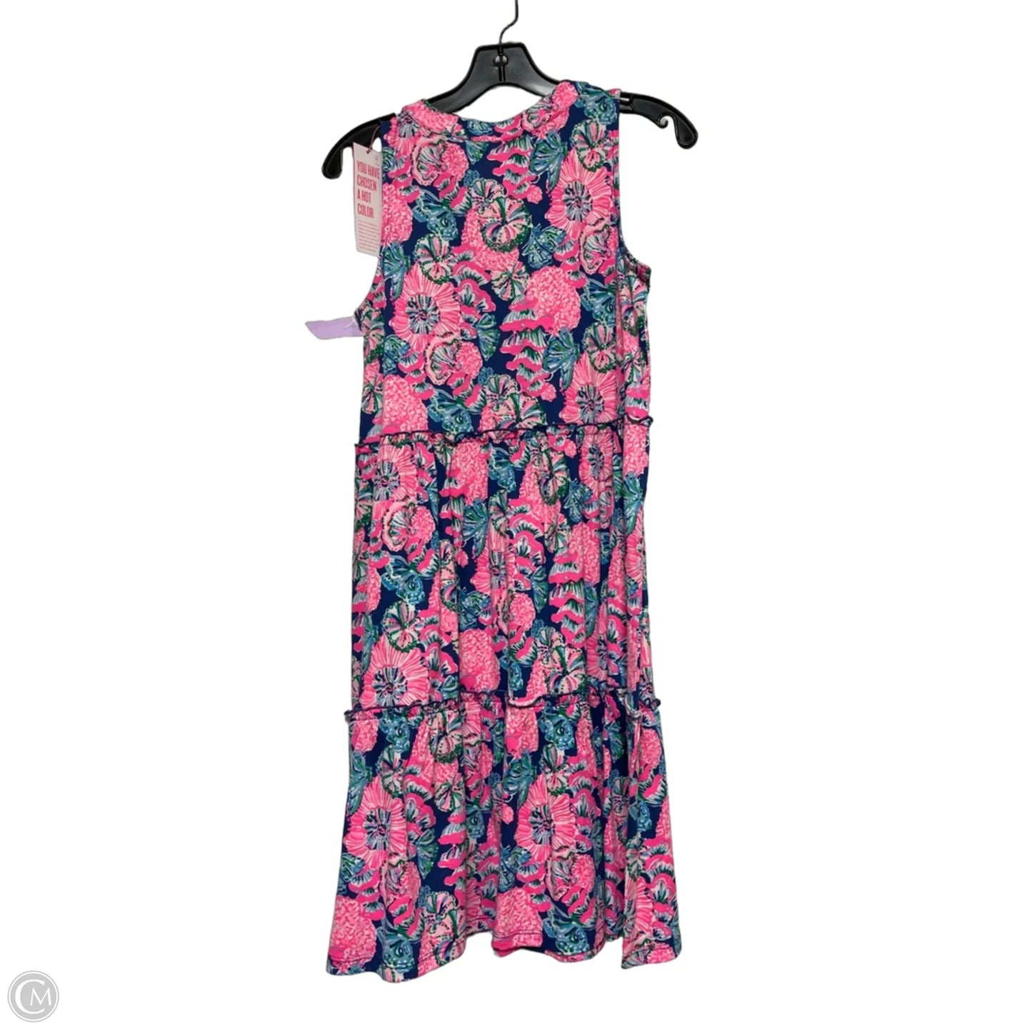 Dress Designer By Lilly Pulitzer In Blue & Pink, Size: Xs