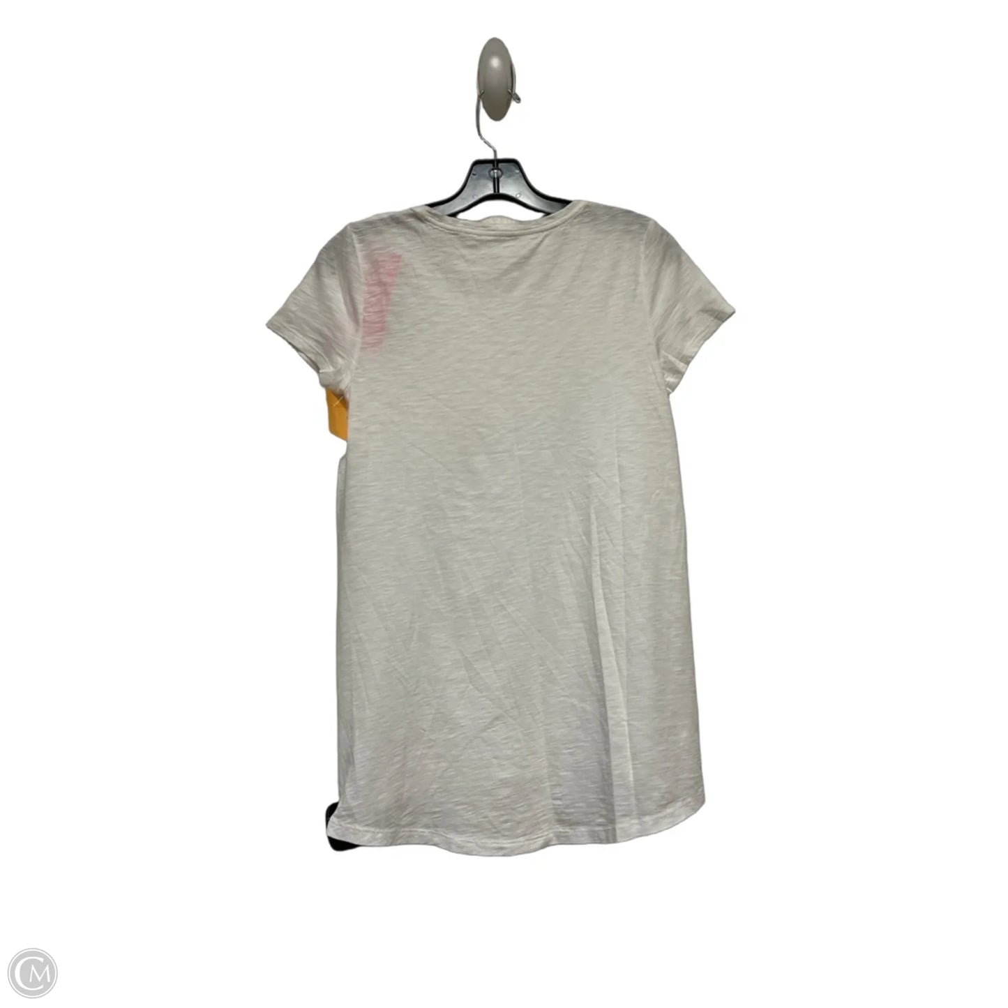 Top Short Sleeve Designer By Lilly Pulitzer In White, Size: Xs