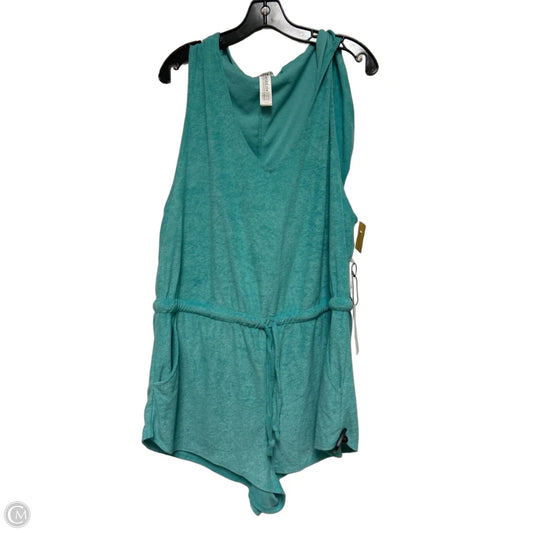 Swimwear Cover-up By Forever 21 In Aqua, Size: 1x