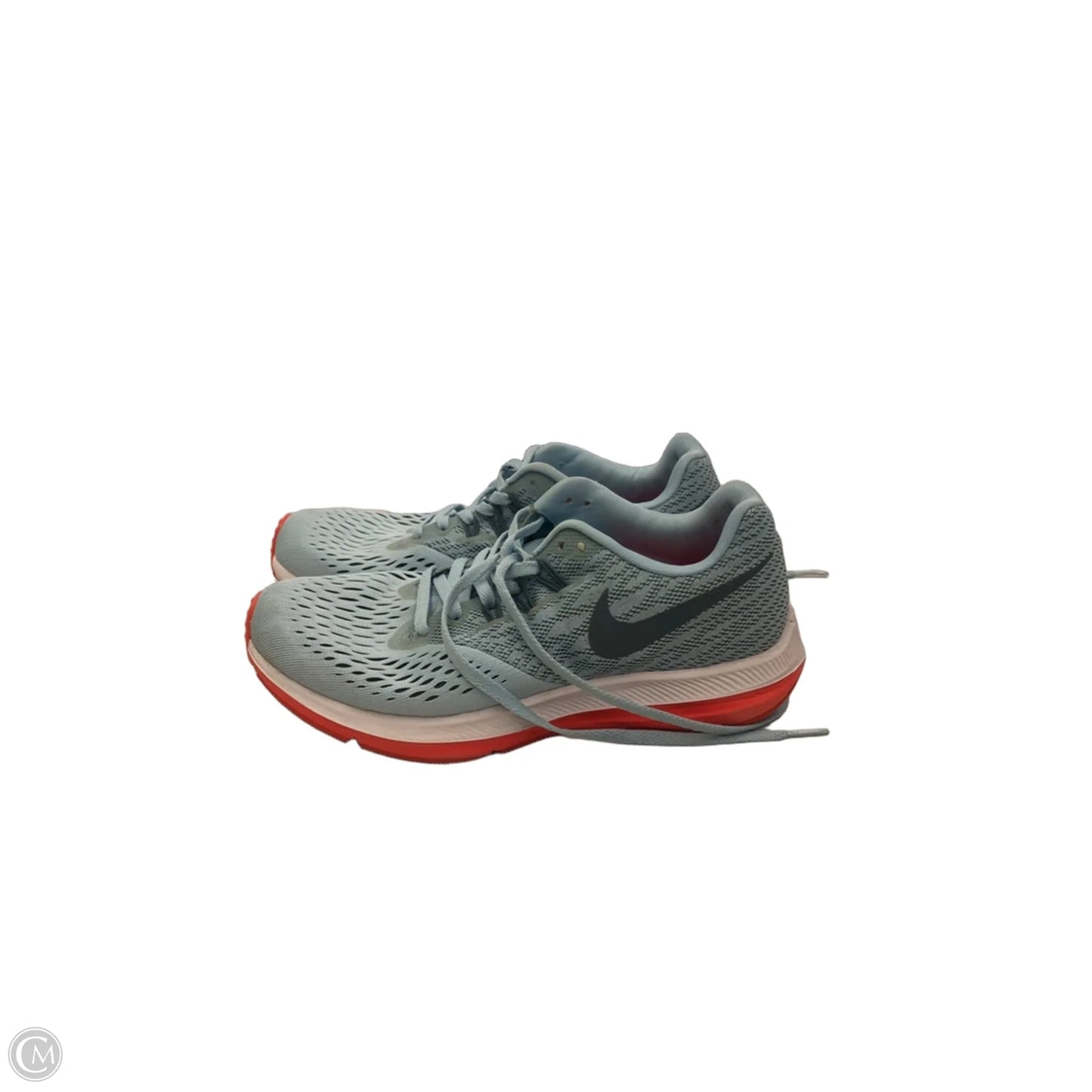 Shoes Athletic By Nike In Blue & Orange, Size: 8