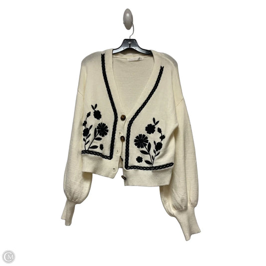 Sweater By Altard State In Black & Cream, Size: M