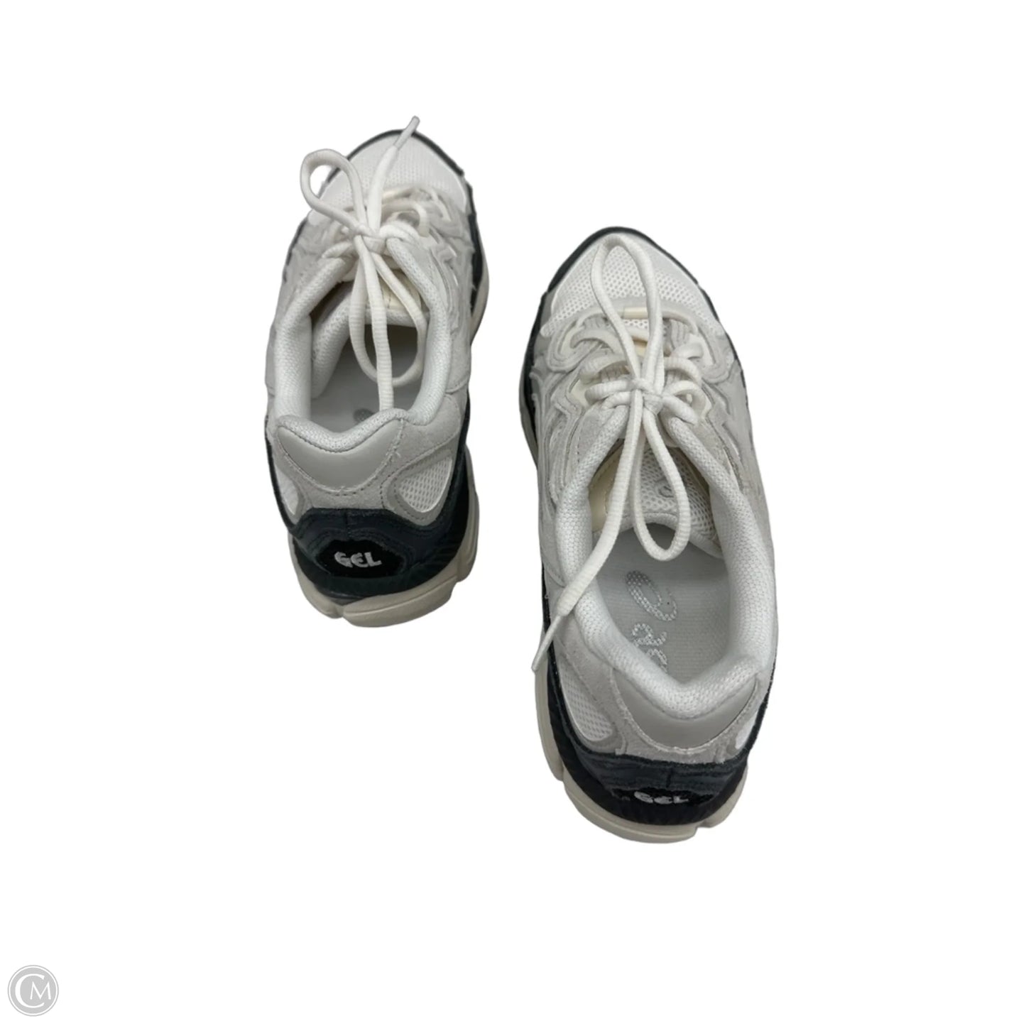 Shoes Athletic By Asics In Cream & Grey, Size: 7