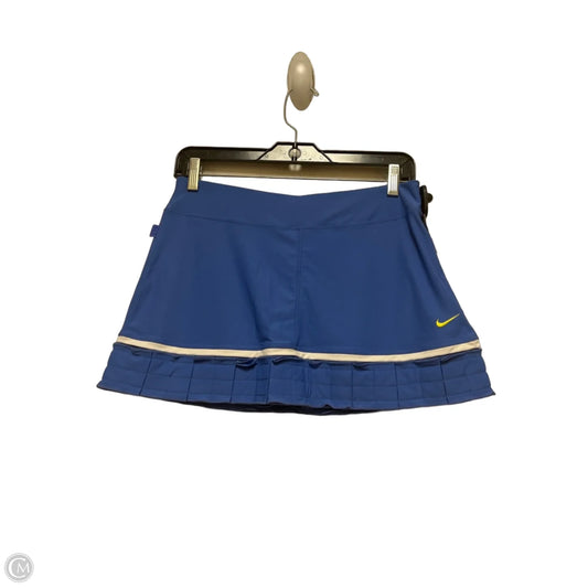 Athletic Skort By Nike Apparel In Blue, Size: S