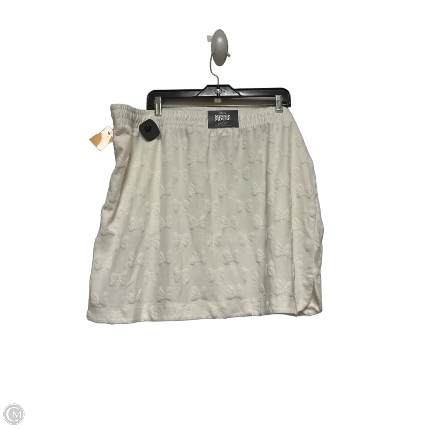 Skort By Disney In White, Size: 14