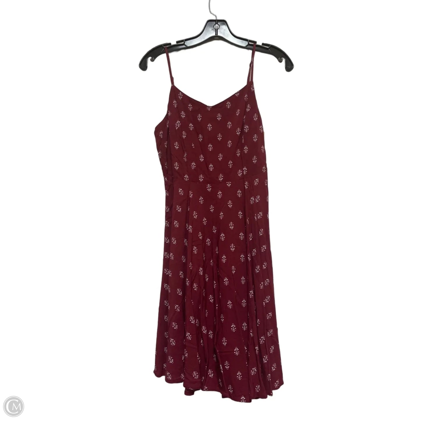 Dress Casual Short By Old Navy In Red & White, Size: M