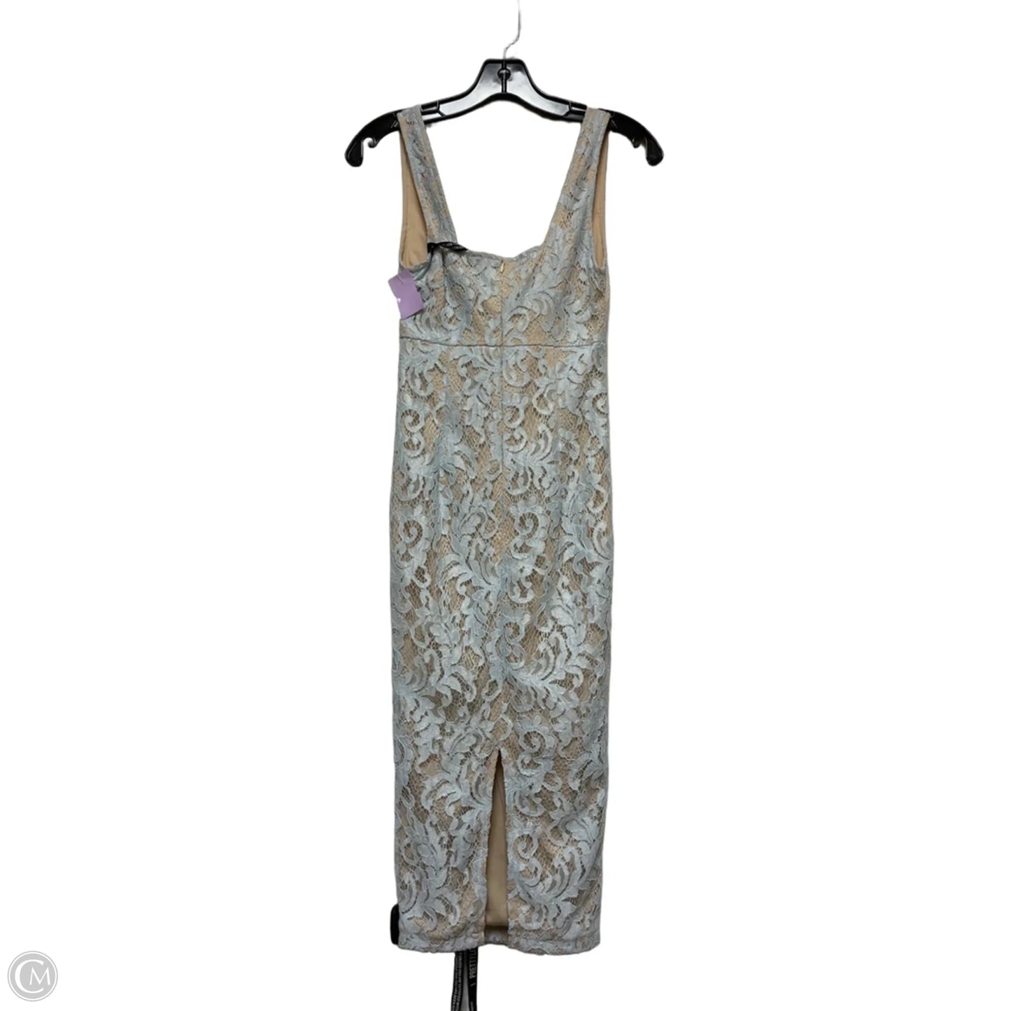 Dress Casual Short By Pretty Little Thing In Blue & Tan, Size: S
