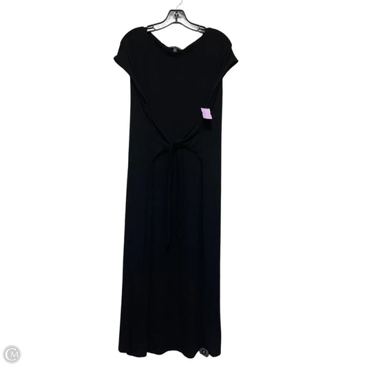 Dress Casual Midi By Eileen Fisher In Black, Size: L
