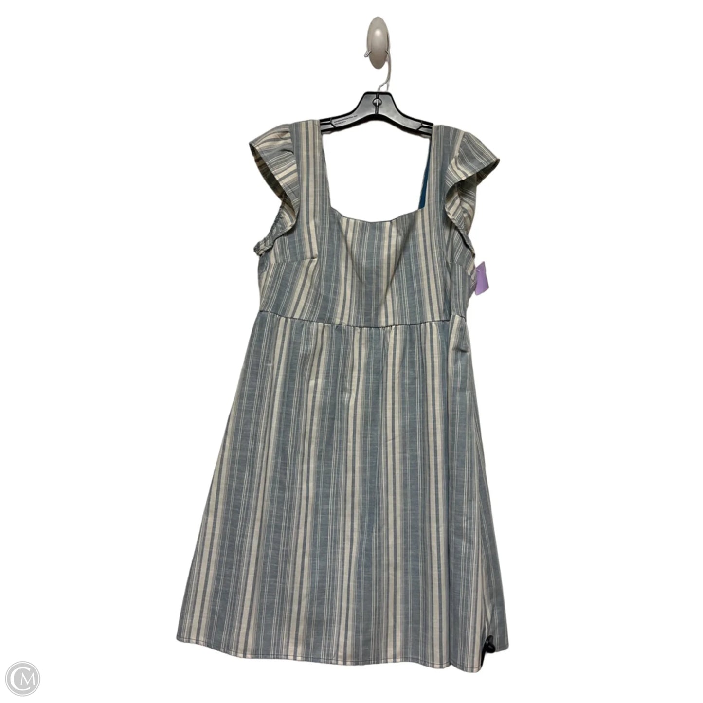Dress Casual Short By True Craft In Striped Pattern, Size: Xl