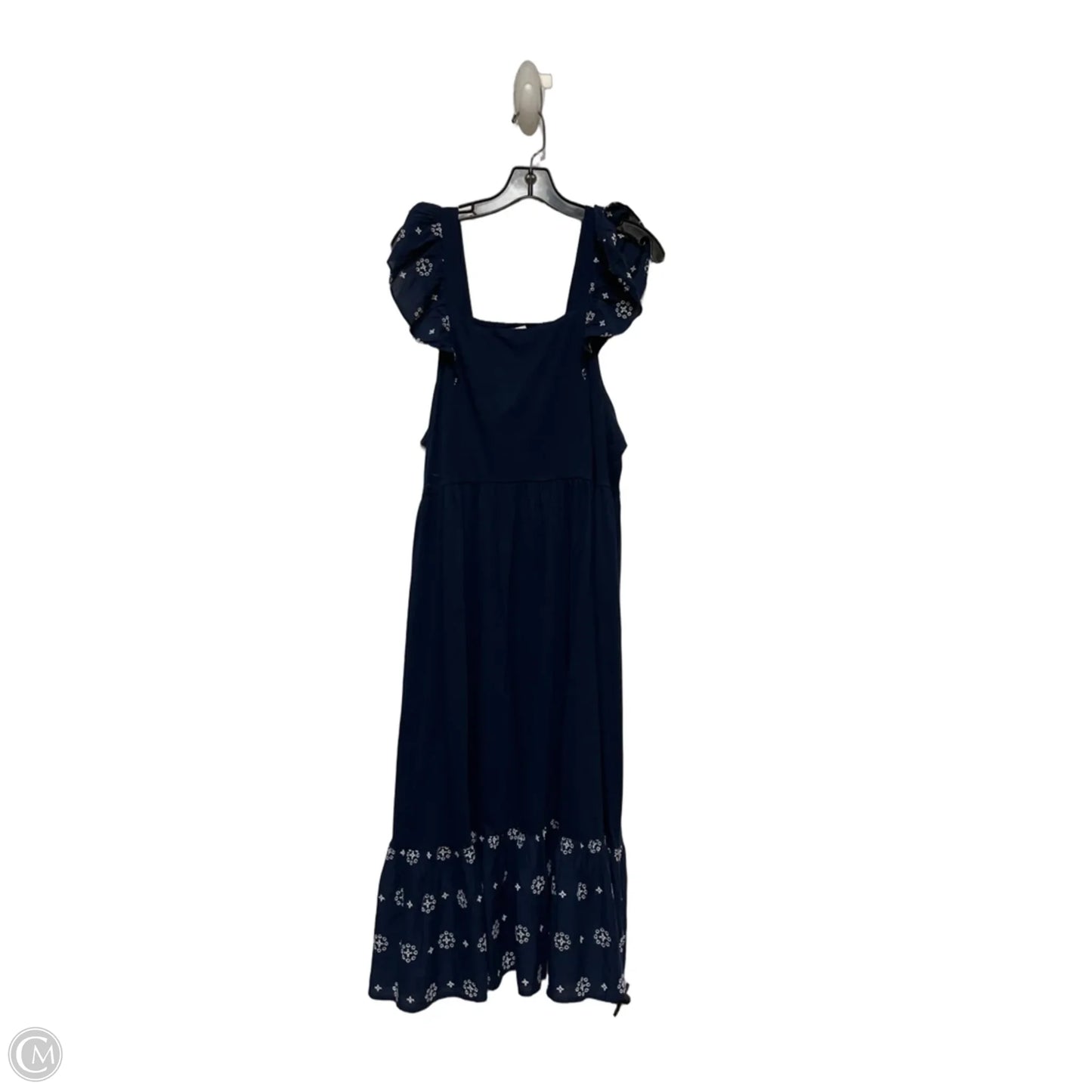 Dress Casual Midi By J. Crew In Navy, Size: L