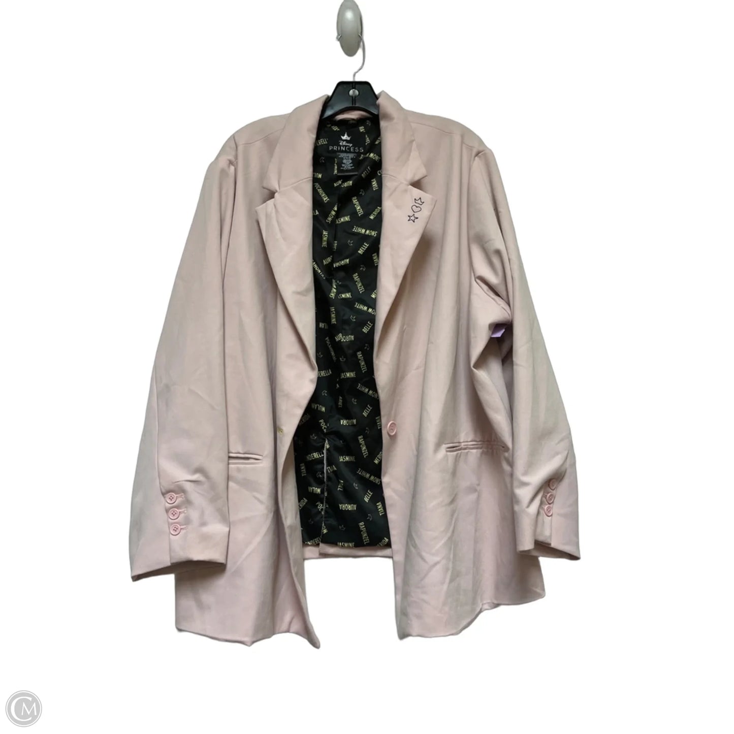 Blazer By Disney Store In Pink, Size: 2x